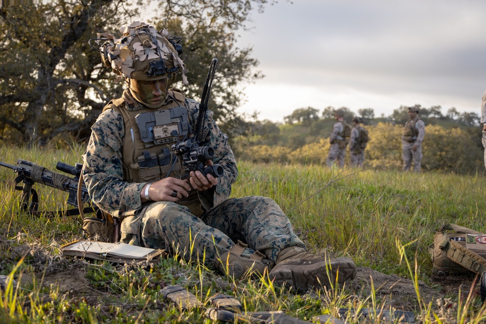 Marines with 1st MARDIV compete in squad competition