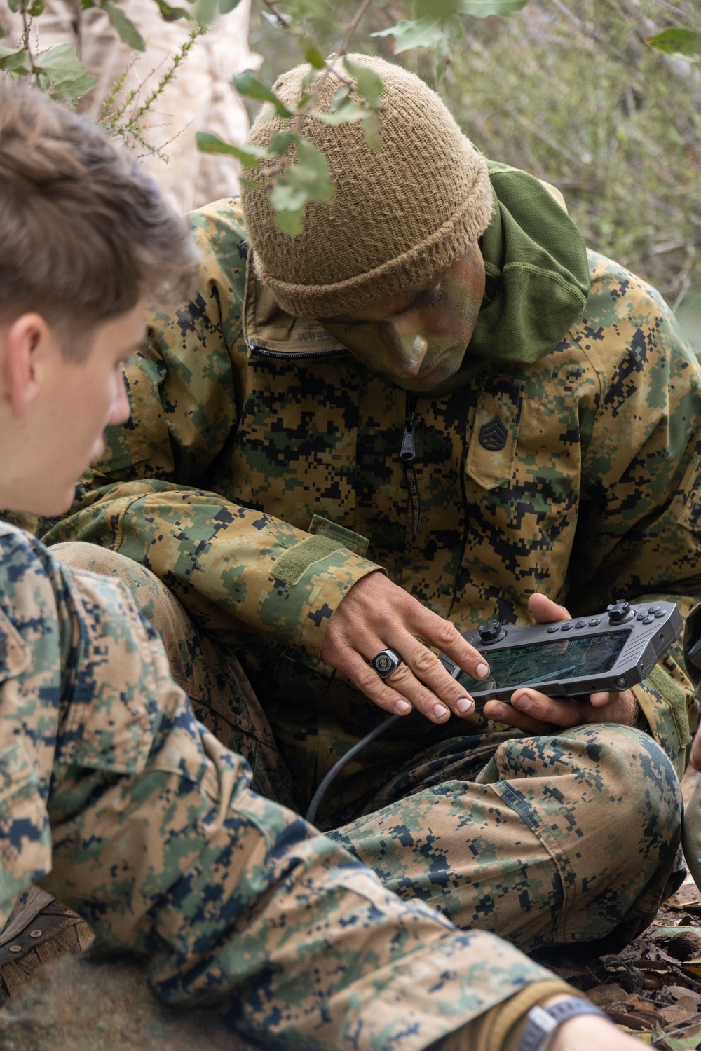 Marines with 1st MARDIV compete in squad competition