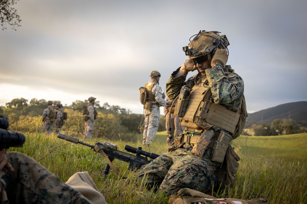 Marines with 1st MARDIV compete in squad competition