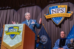 17th President of National Defense University Honors NPS Winter Quarter Graduates