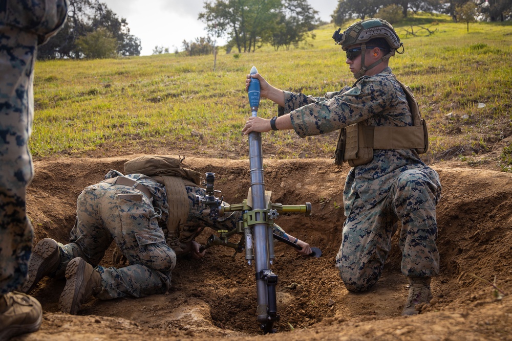 Marines with 1st MARDIV compete in squad competition