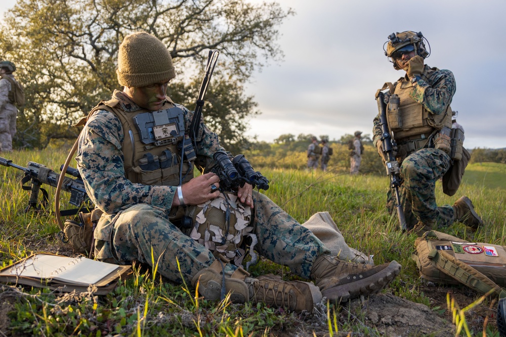 Marines with 1st MARDIV compete in squad competition