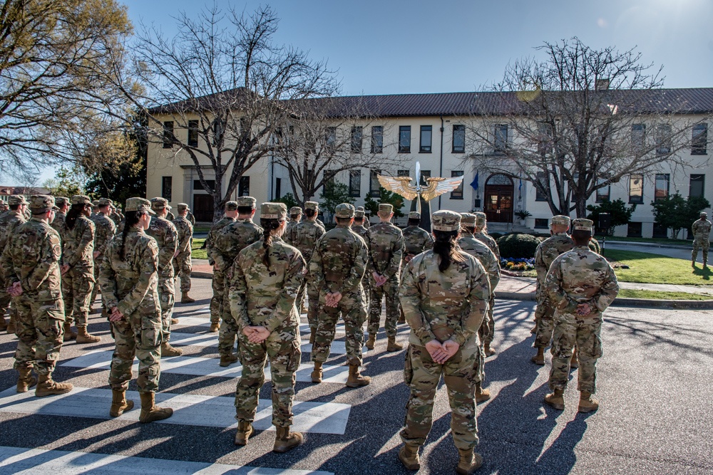 OTS class 24-09 conducts Prop and Wings pin ceremony