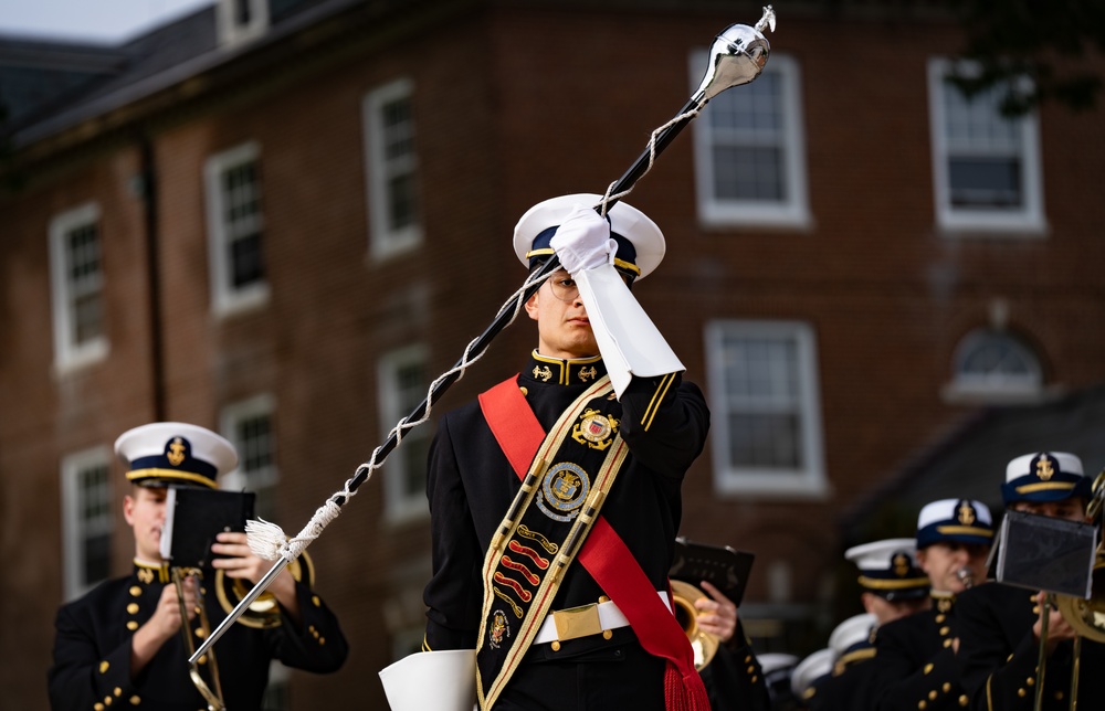 Coast Guard Academy hosts Regimental Review for Gold Star Families
