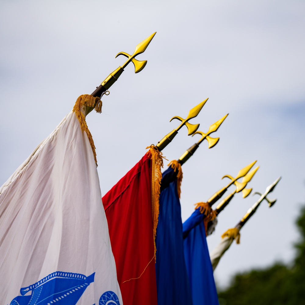 Coast Guard Academy hosts Regimental Review for Gold Star Families