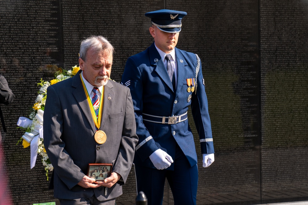 Vietnam Veterans Memorial Wreath Ceremony