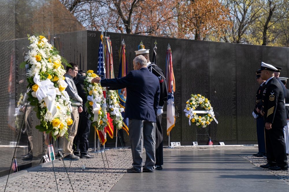 Vietnam Veterans Memorial Wreath Ceremony