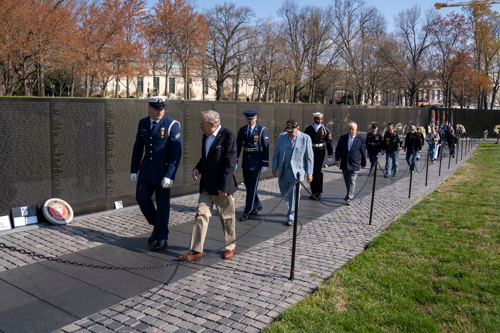 Vietnam Veterans Memorial Wreath Ceremony