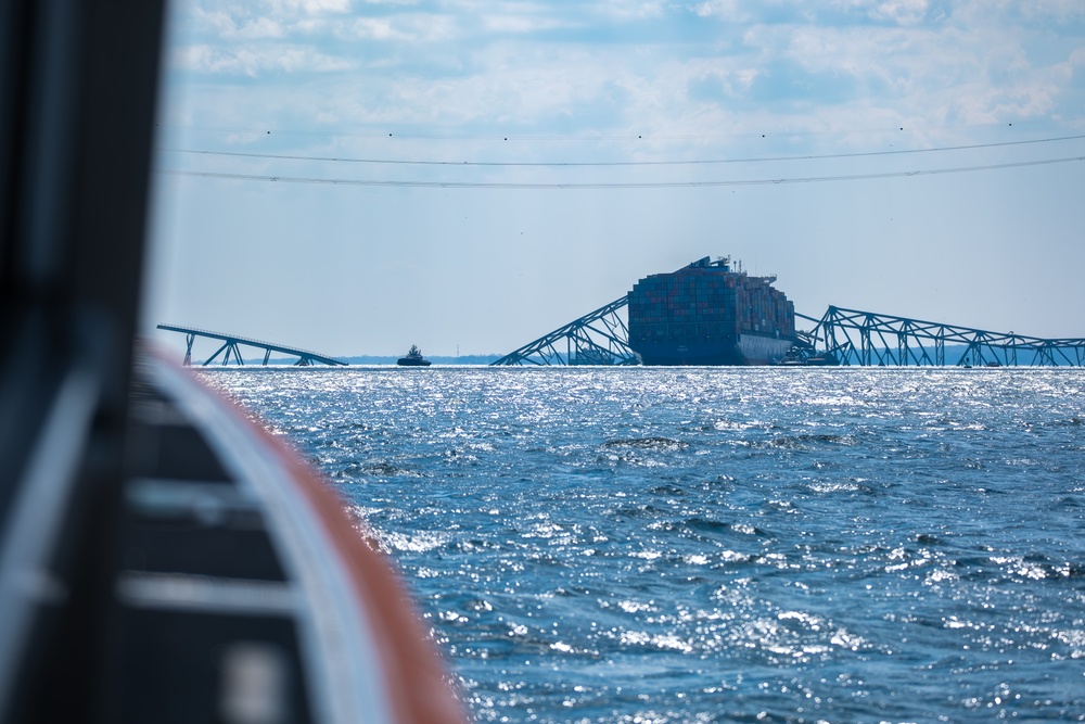 Coast Guard, local partners assess Francis Scott Key Bridge response