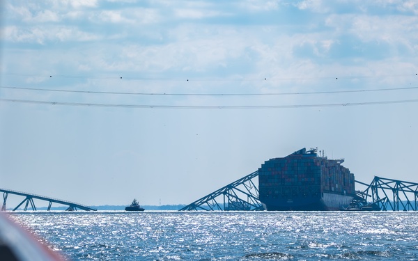 Coast Guard, local partners assess Francis Scott Key Bridge response