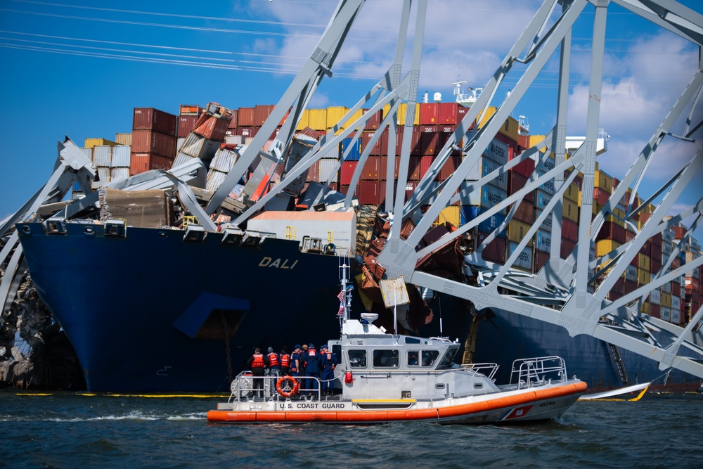 Coast Guard, local partners assess Francis Scott Key Bridge response