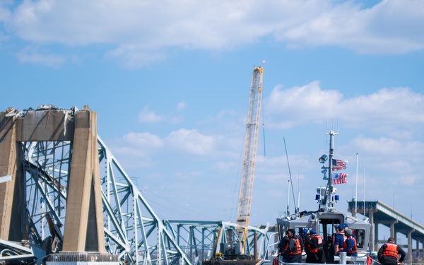 Coast Guard, local partners assess Francis Scott Key Bridge response