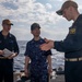 Executive Officer of Japanese Maritime Self-Defense Force Destroyer JS Kongo Visits USS Dewey