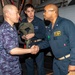 Executive Officer of Japanese Maritime Self-Defense Force Destroyer JS Kongo Visits USS Dewey