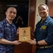 Executive Officer of Japanese Maritime Self-Defense Force Destroyer JS Kongo Visits USS Dewey