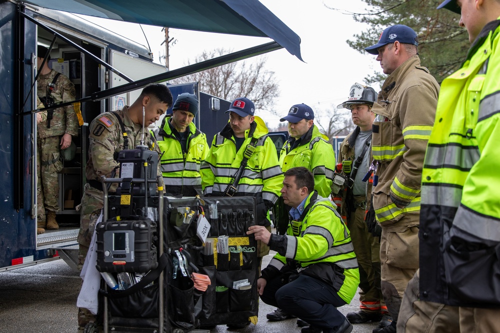 12th Civil Support Team Joint Training with Nashua Fire Department