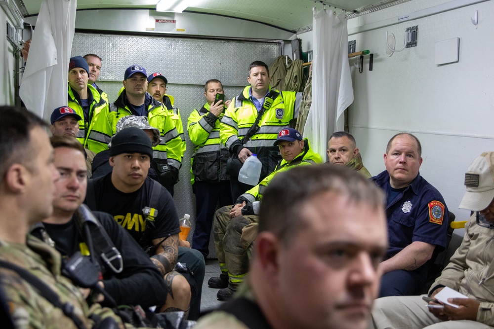 12th Civil Support Team Joint Training with Nashua Fire Department