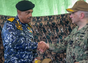 U.S. and Indian forces conduct amphibious operations for distinguished visitors at Exercise Tiger Triumph 2024