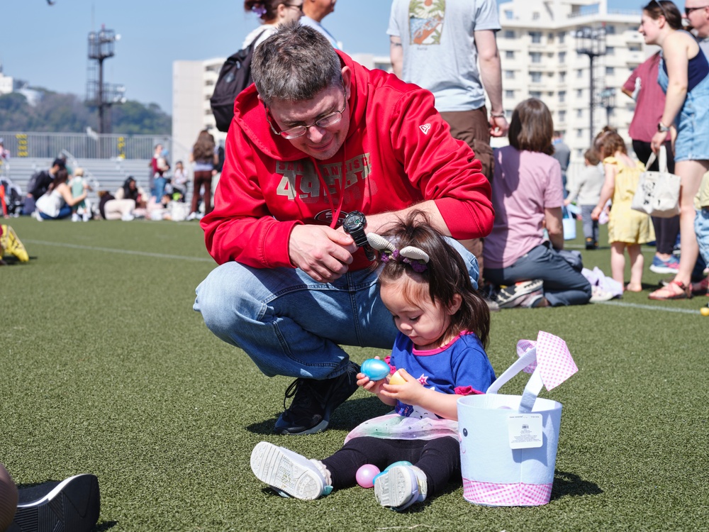 CFA Yokosuka MWR Hosts Egg'Stravaganza