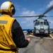 Sailors Conduct Flight Operations Aboard USS Dewey While Conducting Operations in the Philippine Sea, March 28