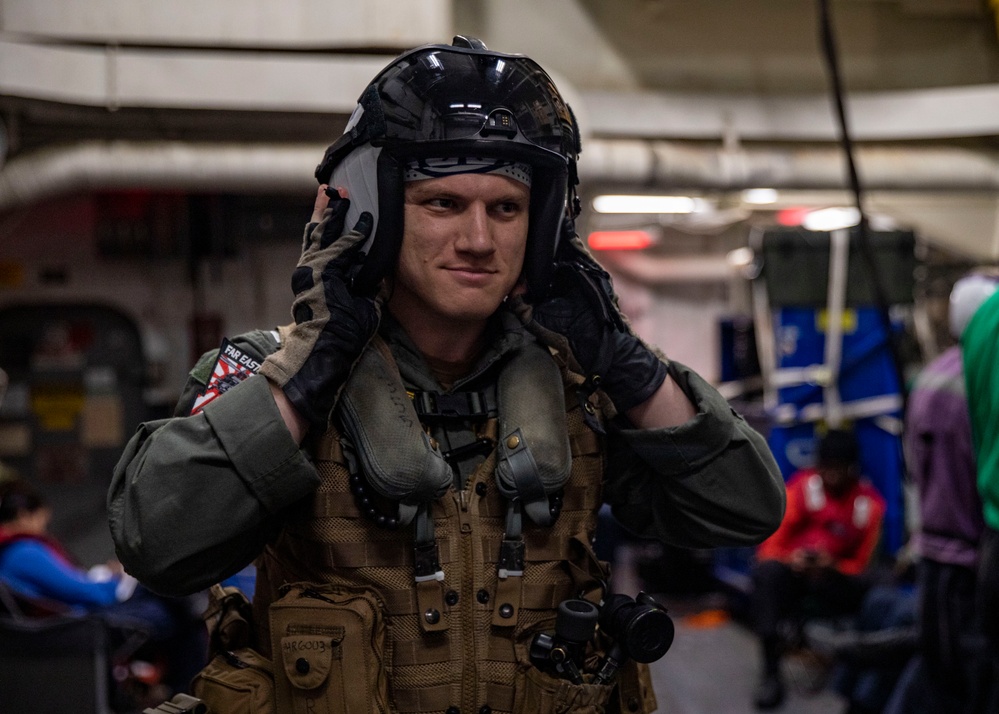 Sailors Conduct Flight Operations Aboard USS Dewey While Conducting Operations in the Philippine Sea, March 28