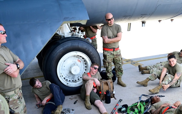 Maintaining the Bomber Task Force