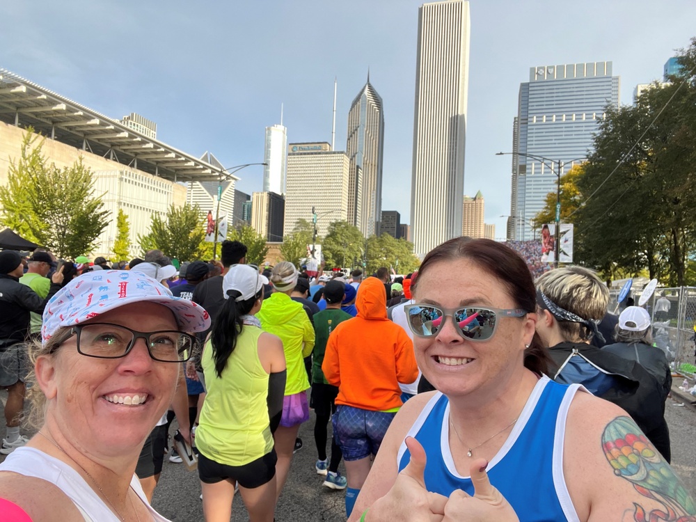 Illinois National Guard Friends Complete Marathon Challenge