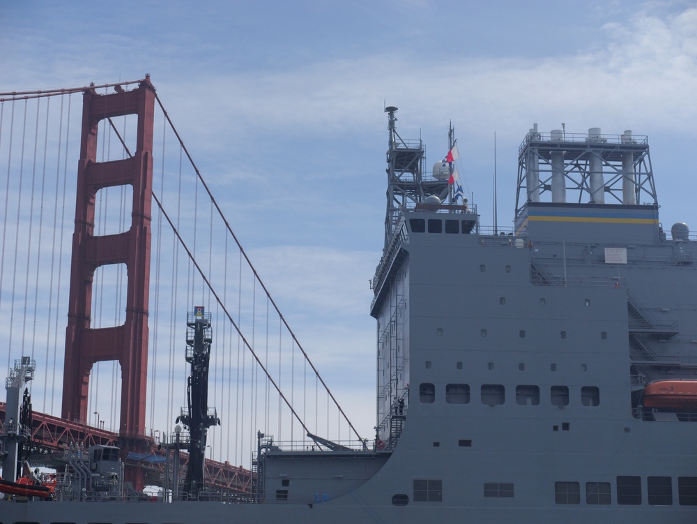 DVIDS - Images - USNS Harvey Milk conducts Namesake Visit in San ...