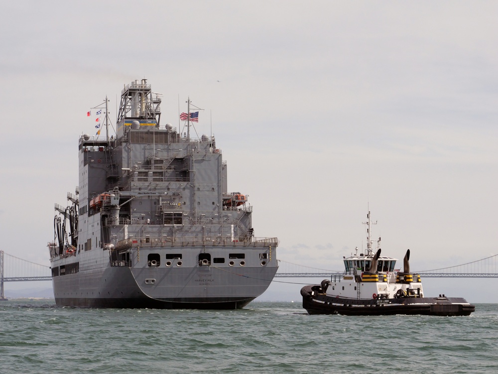 USNS Harvey Milk conducts Namesake Visit in San Francisco