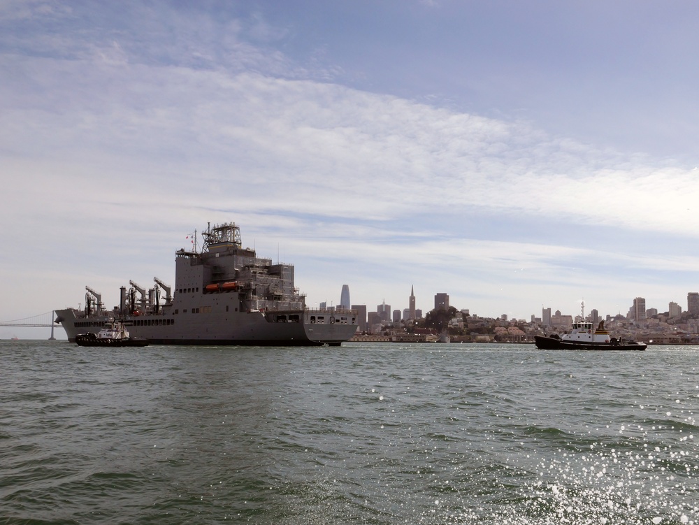 DVIDS - Images - USNS Harvey Milk conducts Namesake Visit in San ...