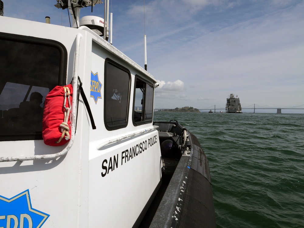 USNS Harvey Milk conducts Namesake Visit in San Francisco