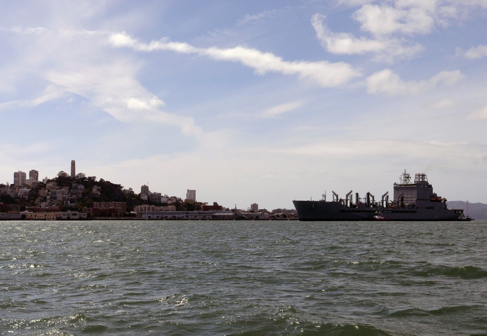 USNS Harvey Milk conducts Namesake Visit in San Francisco