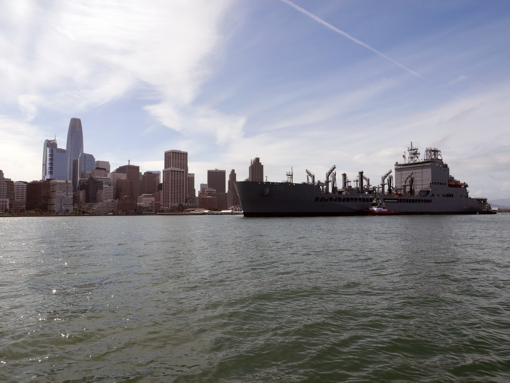 USNS Harvey Milk conducts Namesake Visit in San Francisco