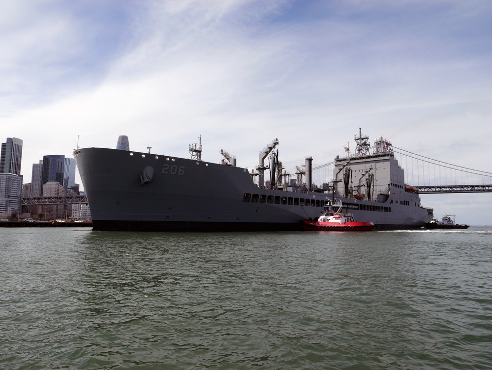 USNS Harvey Milk conducts Namesake Visit in San Francisco