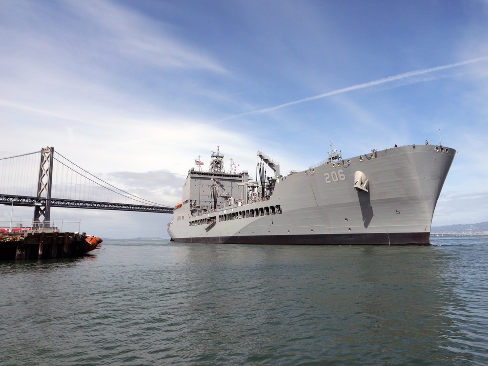 USNS Harvey Milk conducts Namesake Visit in San Francisco
