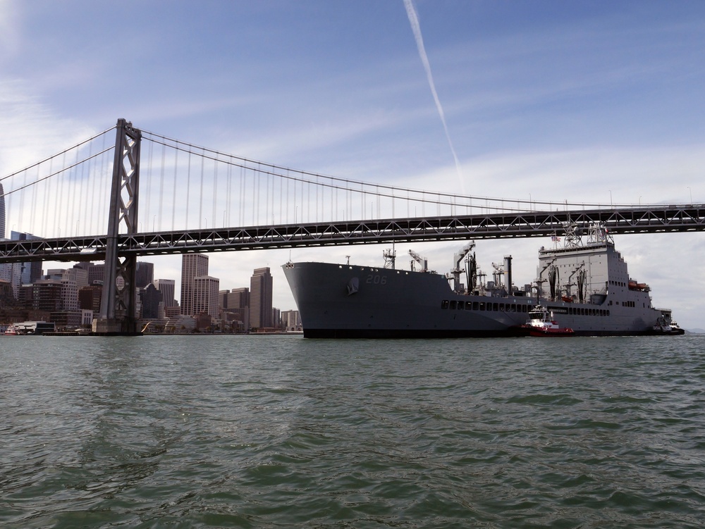 USNS Harvey Milk conducts Namesake Visit in San Francisco