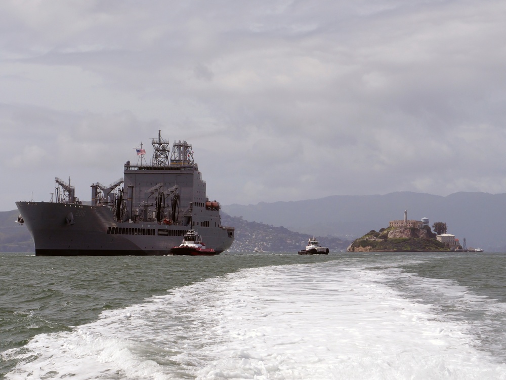 USNS Harvey Milk conducts Namesake Visit in San Francisco