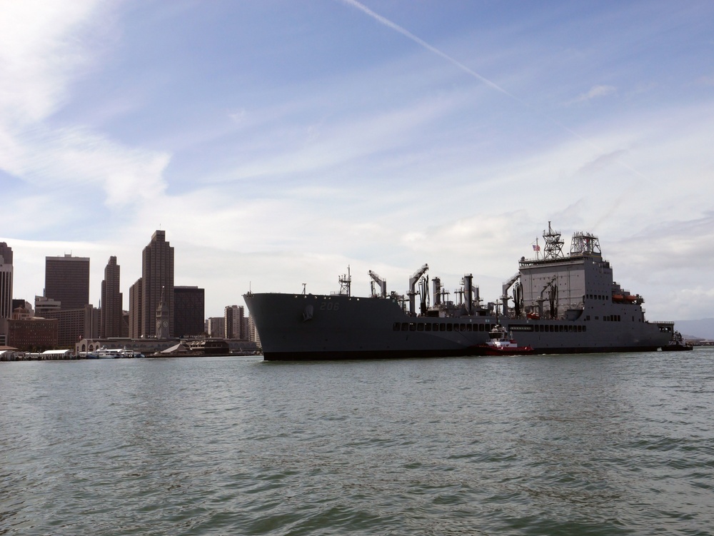 USNS Harvey Milk conducts Namesake Visit in San Francisco