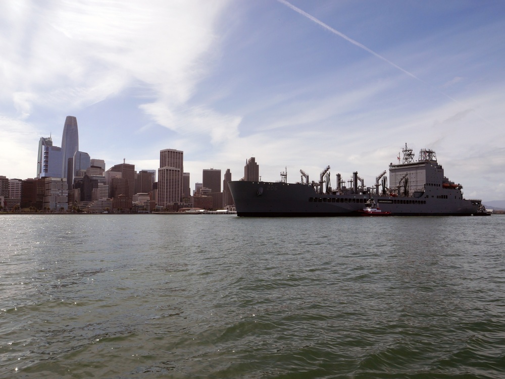 USNS Harvey Milk conducts Namesake Visit in San Francisco