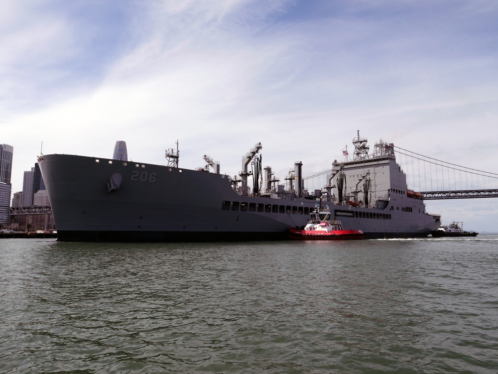 USNS Harvey Milk conducts Namesake Visit in San Francisco