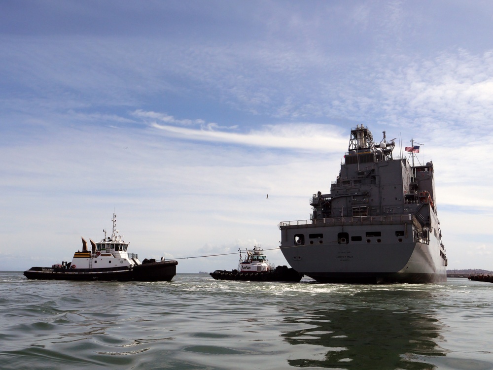 USNS Harvey Milk conducts Namesake Visit in San Francisco