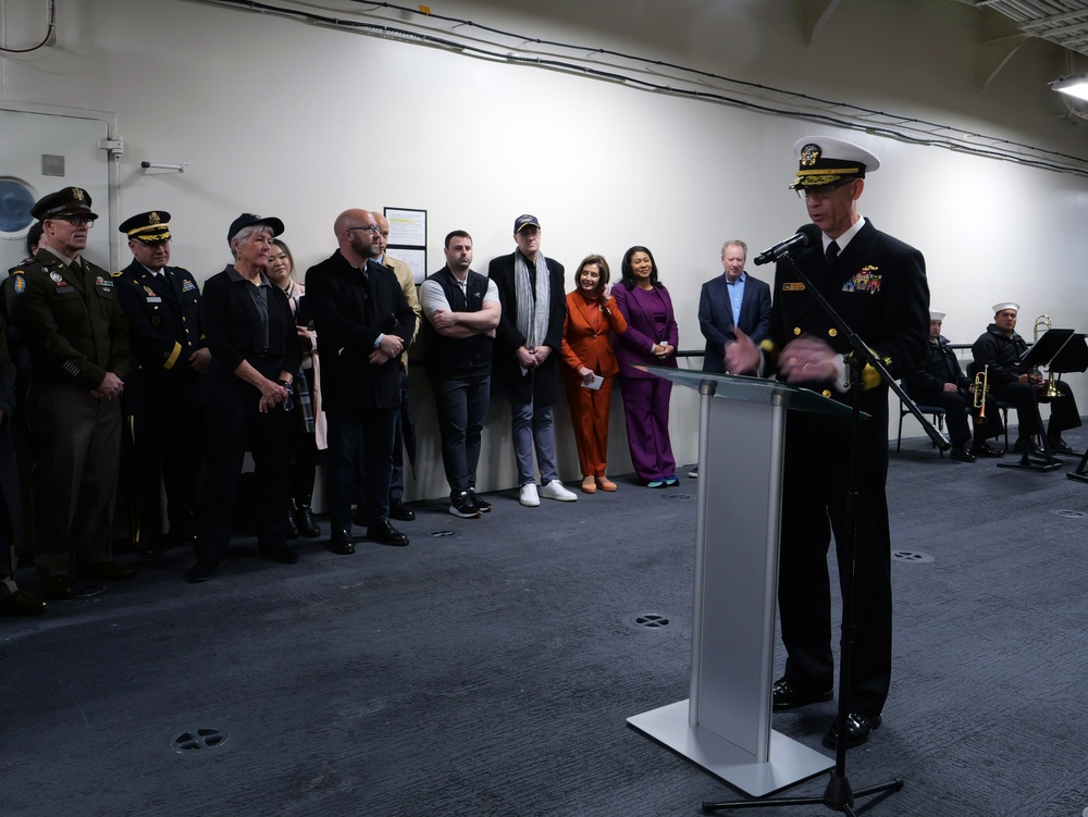 USNS Harvey Milk Commemorates Namesake in San Francisco