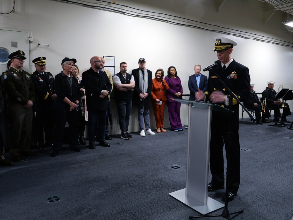 DVIDS - Images - USNS Harvey Milk Commemorates Namesake in San ...