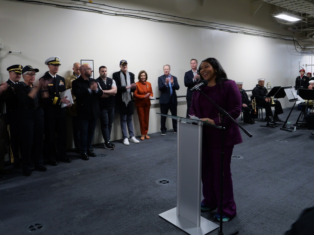 USNS Harvey Milk Commemorates Namesake in San Francisco