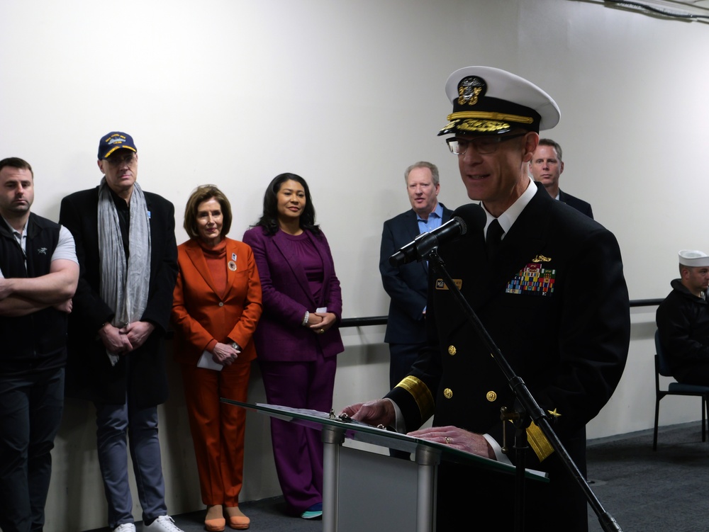 USNS Harvey Milk Commemorates Namesake in San Francisco