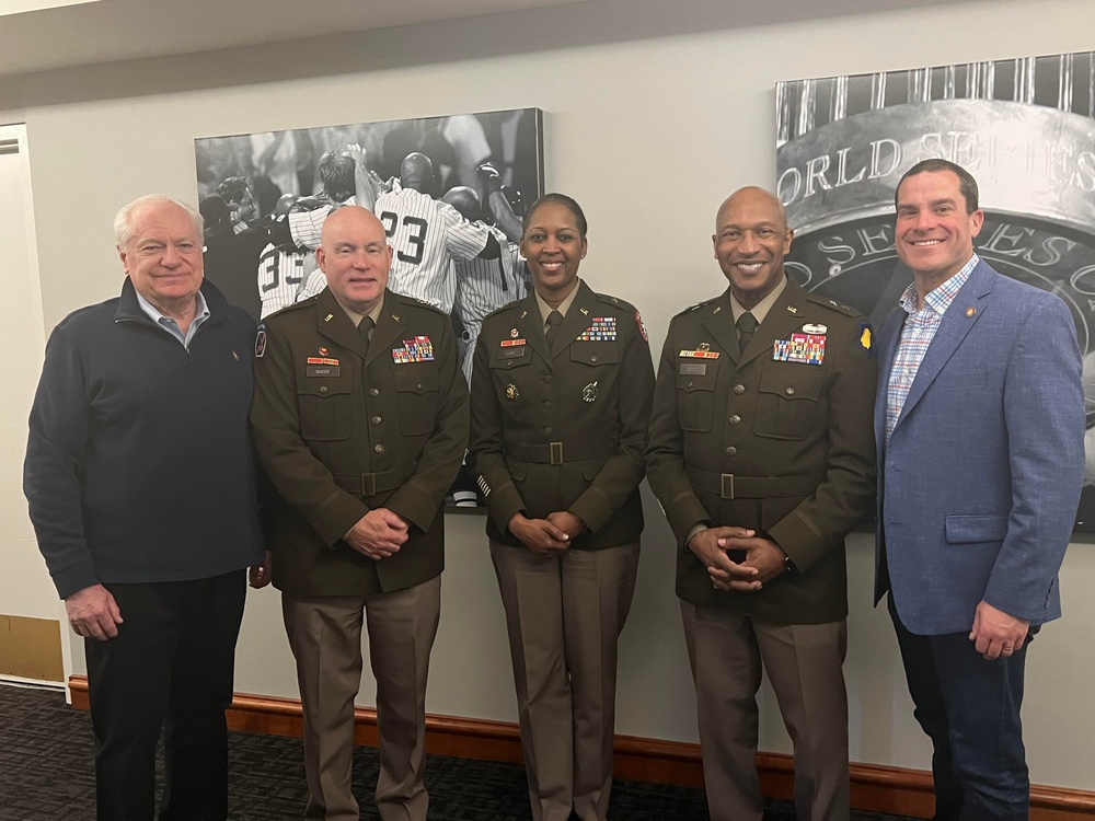 Army regional networking at White Sox home opener