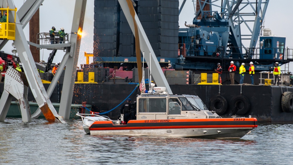 U.S. Coast Guard Key Bridge Response 2024