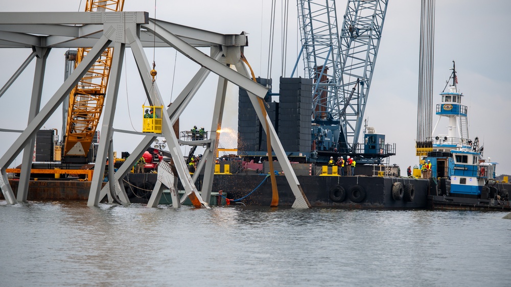 U.S. Coast Guard Key Bridge Response 2024