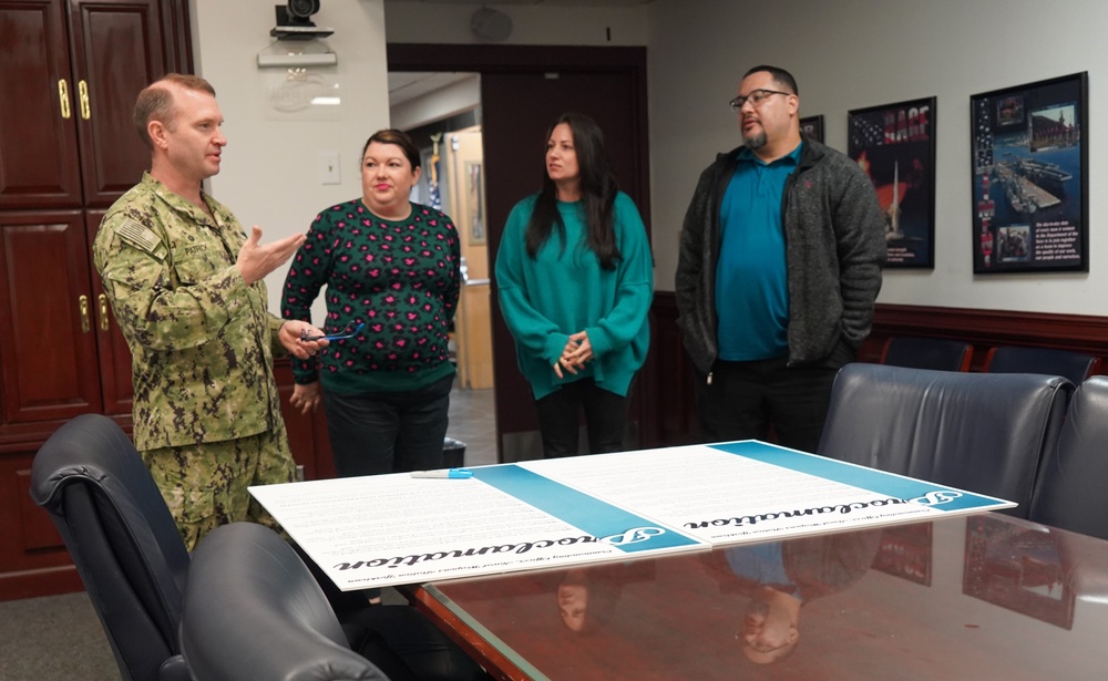 NWS Yorktown proclaims Sexual Assault Awareness and Prevention Month with proclamation