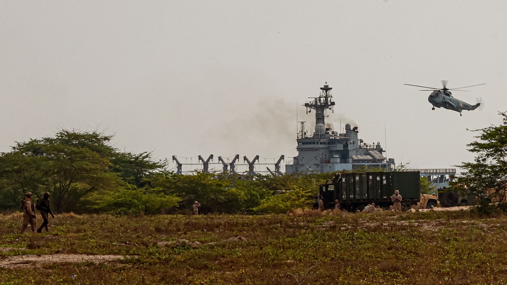 BLT 1/5, Madras Demonstrate Combined Capabilities at Tiger TRIUMPH 24